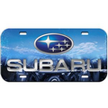 Full Color Background Inlaid License Plate